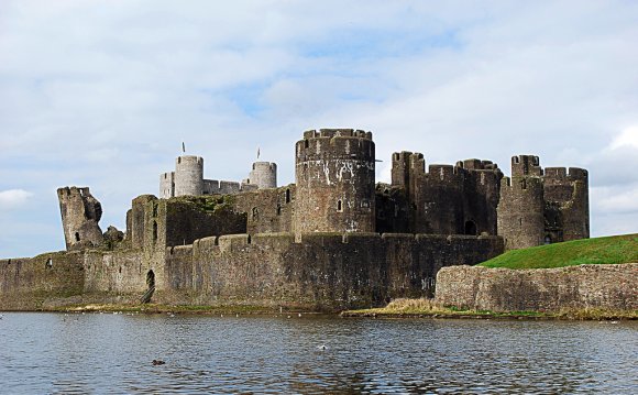 Castle, South Wales. UK