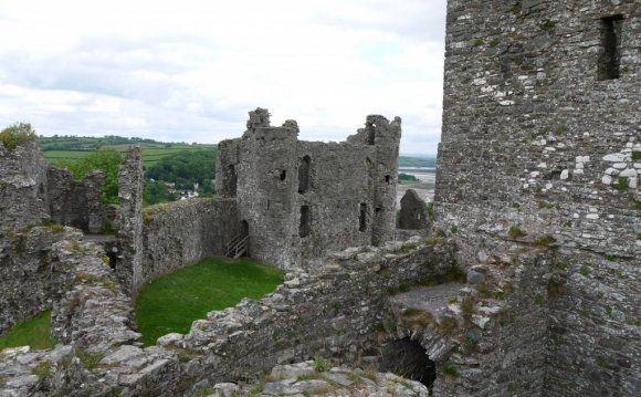 Llansteffan Castle, Wales