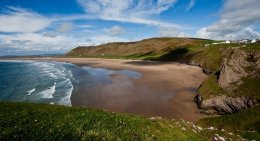 Gower, Southern Wales, UK