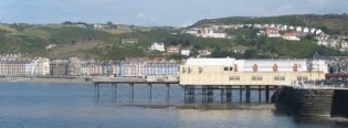 Image of Aberyswtyth shore, on this page you are able to explore Aberystwyth accommodation, places to see and occasions