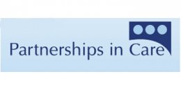 Partnerships in Care* logo design