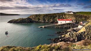 St Justinians in Pembrokeshire from the seaside path. Pic: Mari Owen photographer