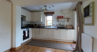 The all-important kitchen area for the biking or walking holiday breaks in Wales