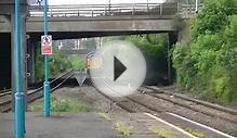 37601+605 pass Port Talbot on test train 10/6/13