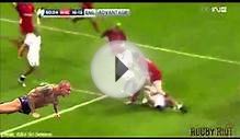 Randy Orton RKO to George North (Wales v England)