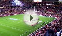 Wales Vs England - The Anthems, Millenium Stadium, Cardiff