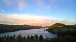 View from Lake Vyrnwy resort